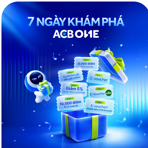 Seven day ACB ONE promotion
